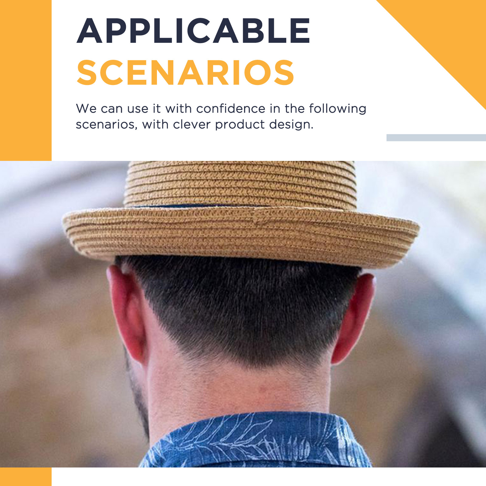 Hat Floppy Wide - Zomerse opvouwbare strohoeden voor heren, strandhoed