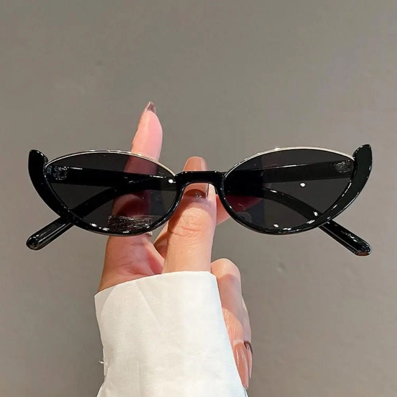 Sunglasses Cat Eye - Vintage kleine cat-eye zonnebrillen voor vrouwen,