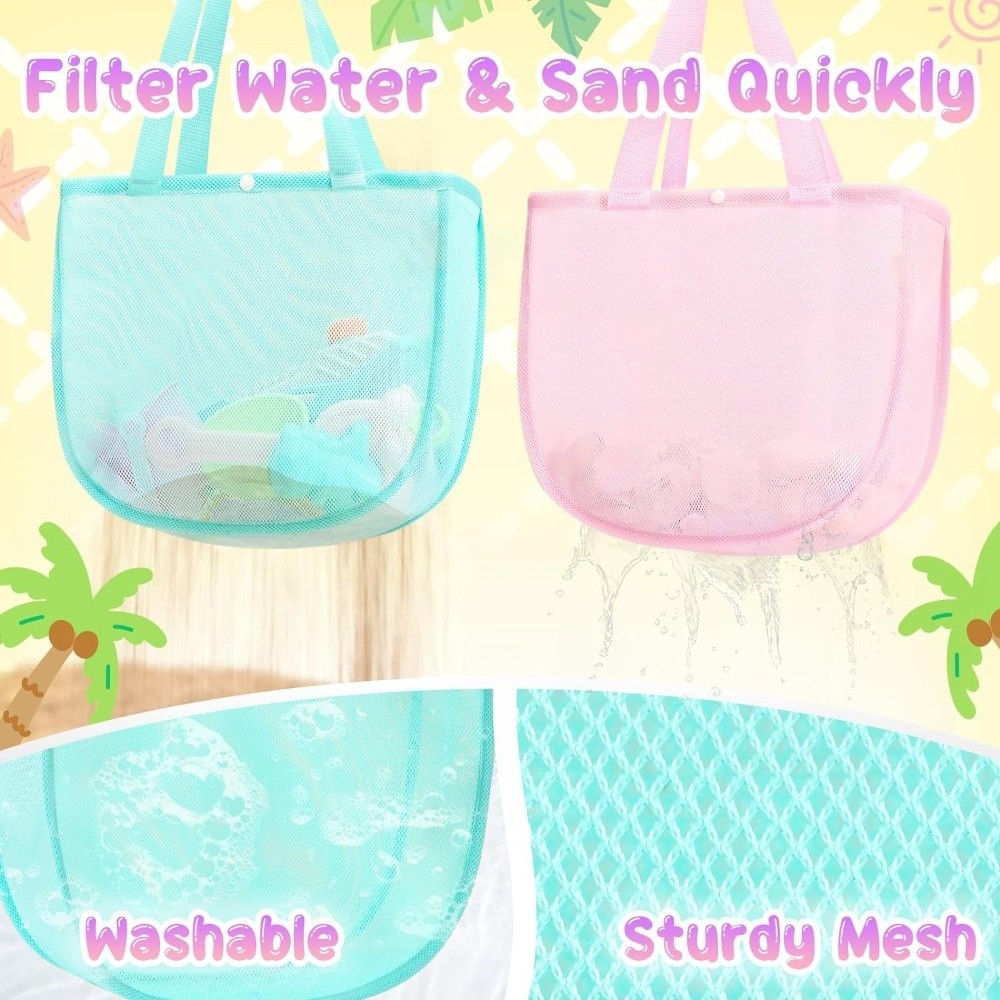 INS Lichtgewicht effen mesh-ta - Tote Bag Beach recensie en prijs