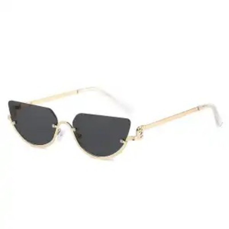 Modieuze metalen halfmontuur c - Sunglasses Cat Eye recensie en prijs