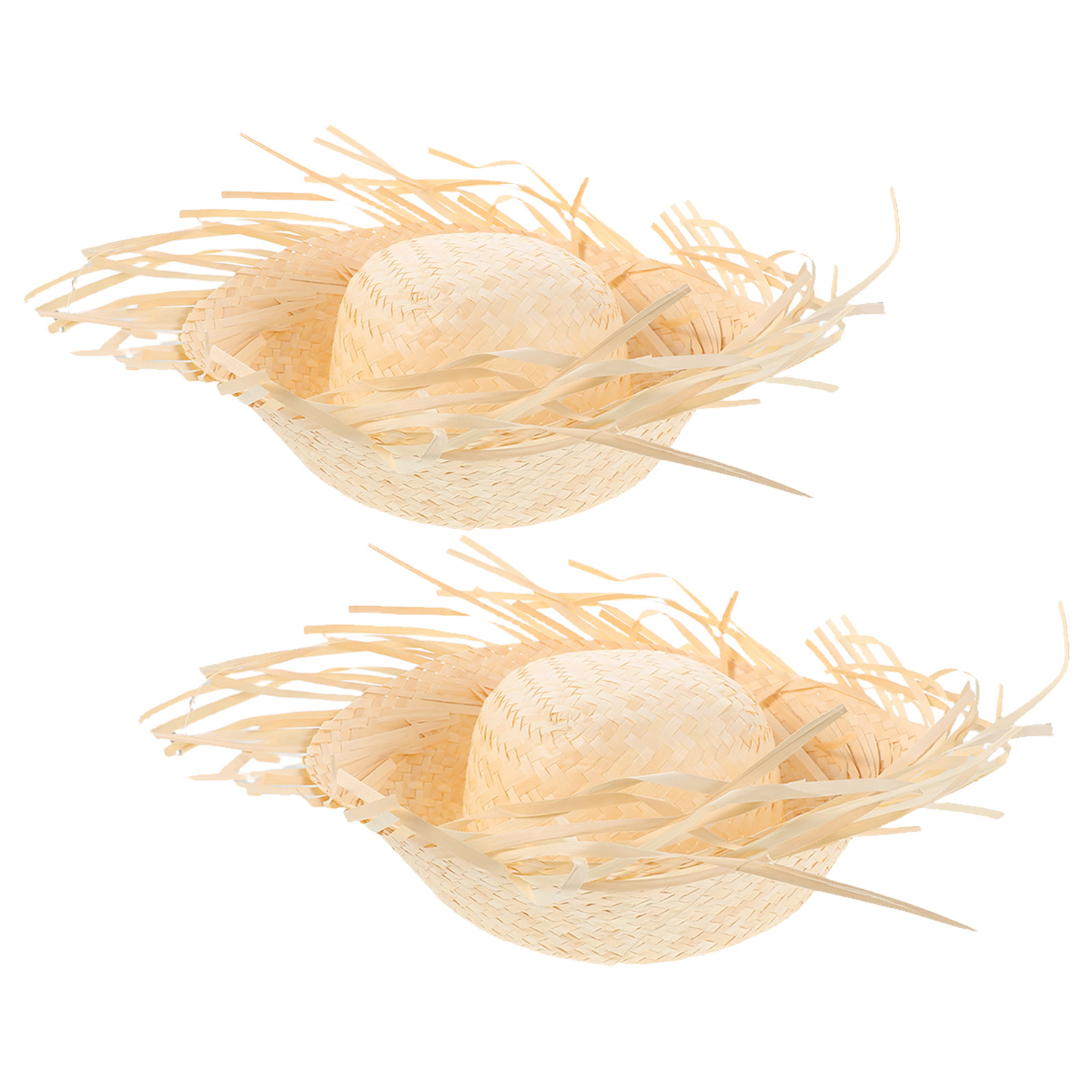 2 stuks Hawaiiaanse strohoed,  - Hat Floppy Wide recensie en prijs