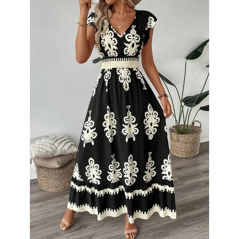Plus Size Nieuwe Damesmode Blo - Romper Floral Print recensie en prijs