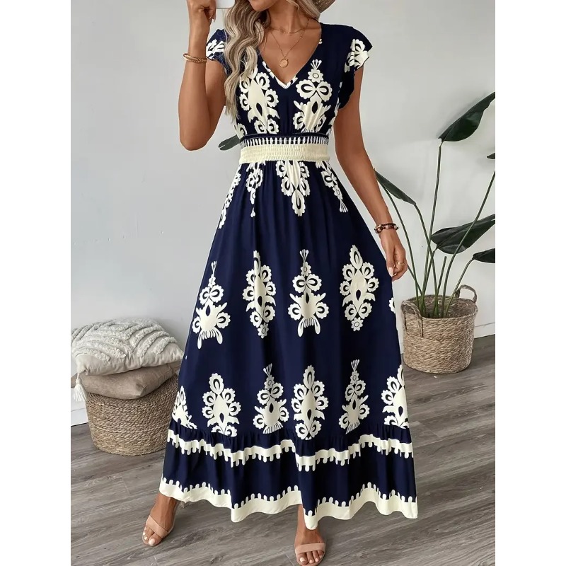 Plus Size Nieuwe Damesmode Blo - Romper Floral Print recensie en prijs